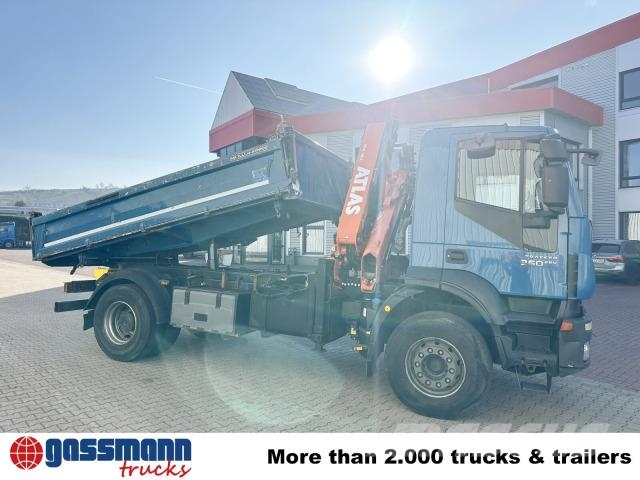 Iveco Trakker AD190T36 4x2, EEV, Kran Atlas AK 105.2-A2 Camiões basculantes
