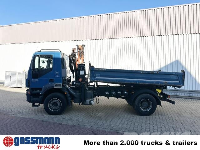 Iveco Trakker AD190T36 4x2, EEV, Kran Atlas AK 105.2-A2 Camiões basculantes