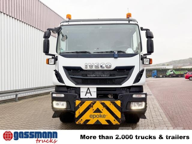 Iveco Trakker AD190T36 4x2, Kran, 自卸式货车