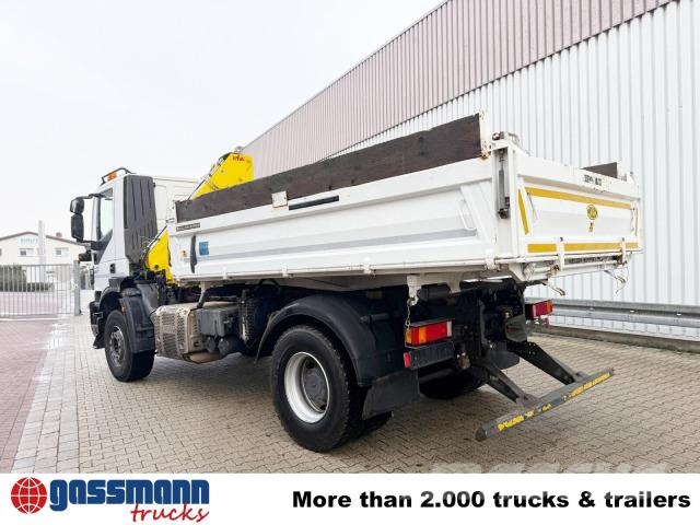 Iveco Trakker AD190T36 4x2, Kran, 自卸式货车