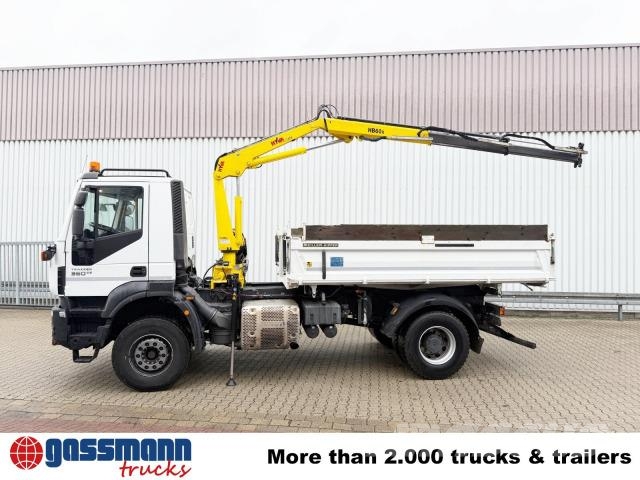 Iveco Trakker AD190T36 4x2, Kran, 自卸式货车