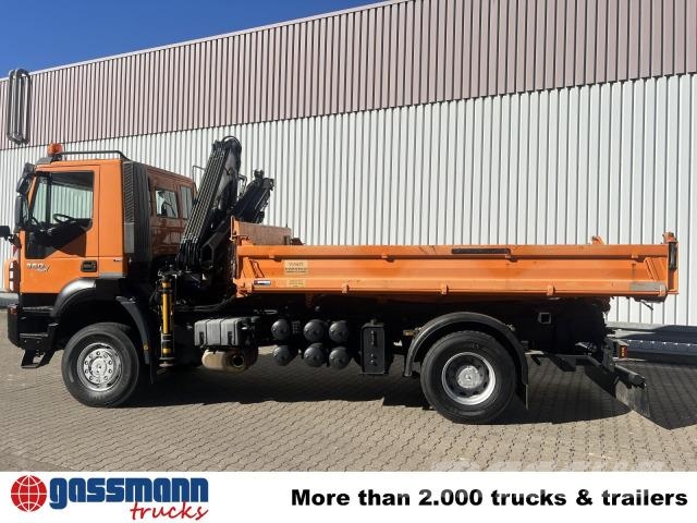 Iveco Trakker AD190T36WP 4x4, Kran, Tipper trucks
