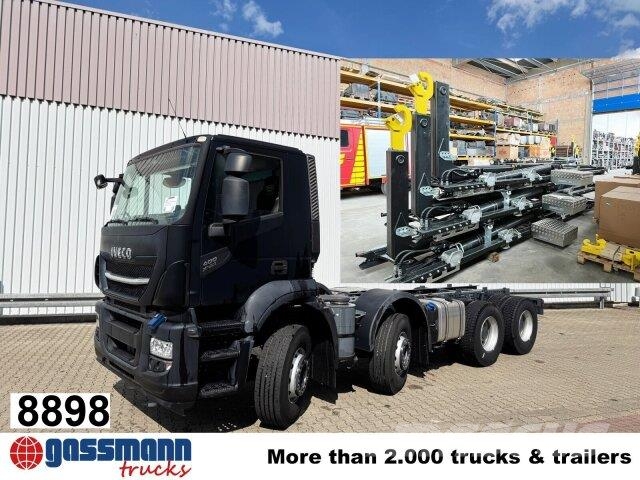 Iveco X-Way AD360X40Z/P 8x4 Hook lift trucks