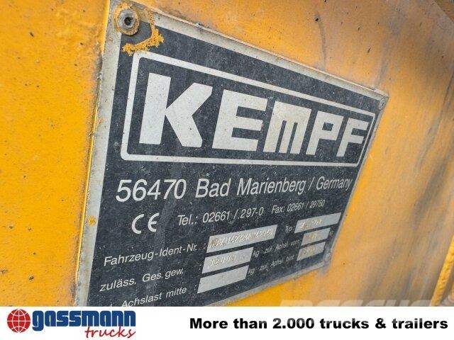Kempf SKM 32/2, Alumulde ca. 27m³ Semi-trailer med tip