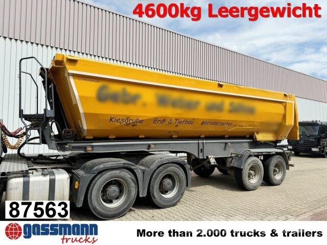 Kempf SKM 32/2, Alumulde ca. 27m³ Semi-trailer med tip