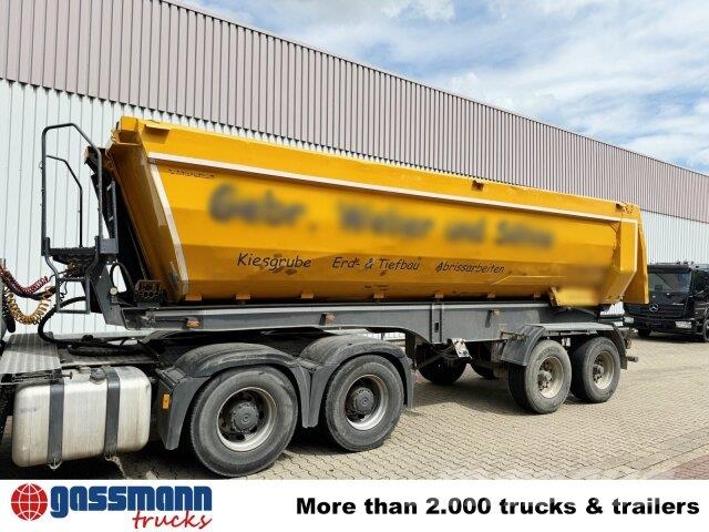 Kempf SKM 32/2, Alumulde ca. 27m³ Semi-trailer med tip