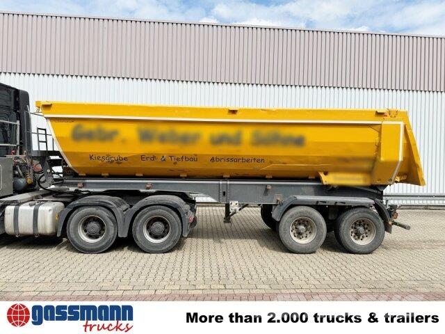 Kempf SKM 32/2, Alumulde ca. 27m³ Semi-trailer med tip