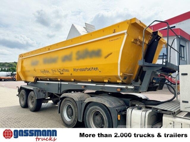 Kempf SKM 32/2, Alumulde ca. 27m³ Semi-trailer med tip