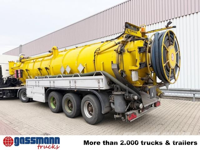 Kroll K2, 0-25, 0/36 PESASP, Lift-/Lenkachse, ADR, Saug- Otros semirremolques