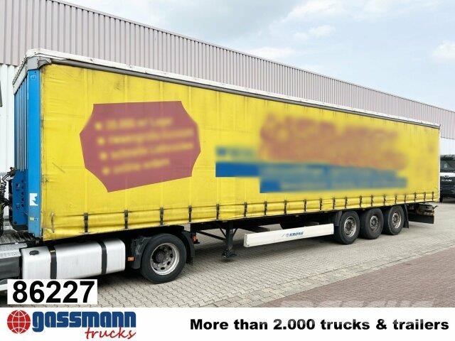 Krone SDP 27 , Edscha-Verdeck Tents puspiekabes
