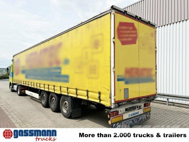 Krone SDP 27 , Edscha-Verdeck Tents puspiekabes