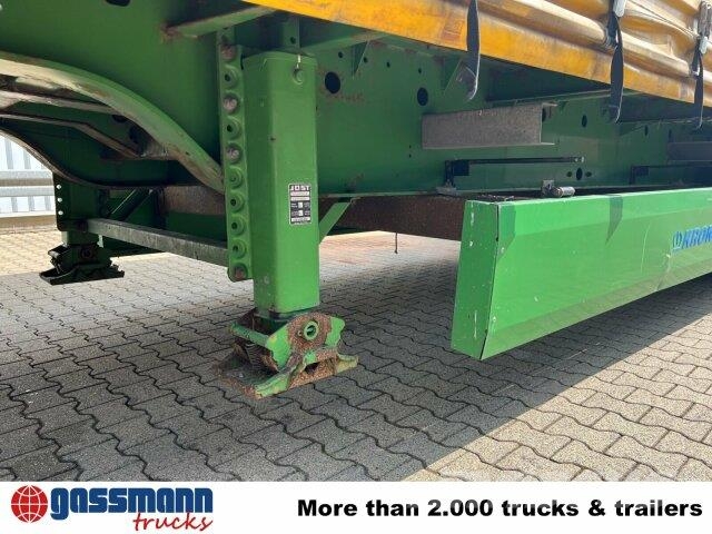 Krone SDP 27 eLCUQ-CS, Coilmulde, Edscha-Verdeck, Tents puspiekabes