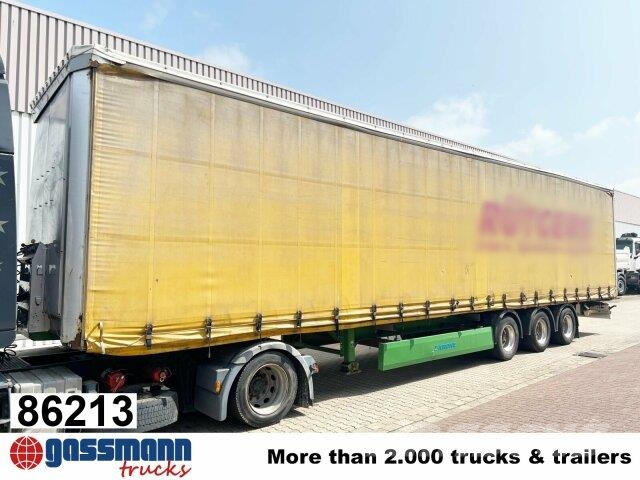 Krone SDP 27 eLCUQ-CS, Coilmulde, Edscha-Verdeck, Tents puspiekabes