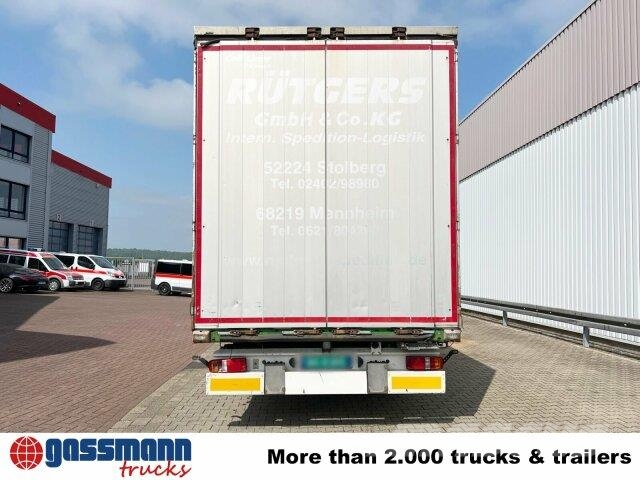 Krone SDP 27 eLCUQ-CS, Coilmulde, Edscha-Verdeck, Tents puspiekabes