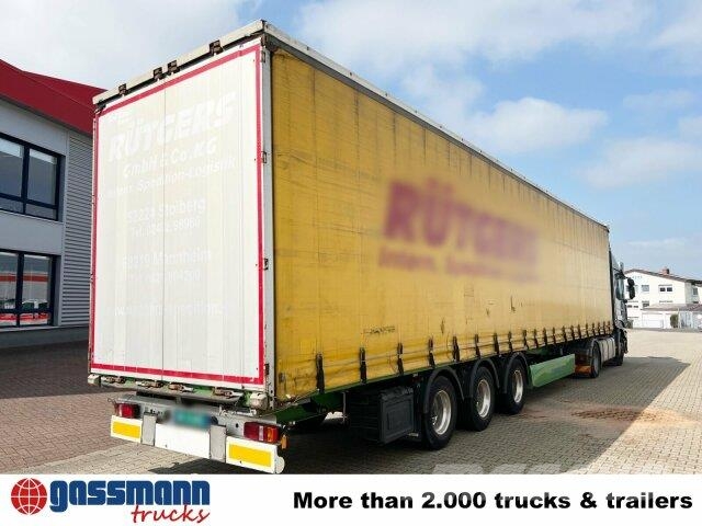 Krone SDP 27 eLCUQ-CS, Coilmulde, Edscha-Verdeck, Tents puspiekabes