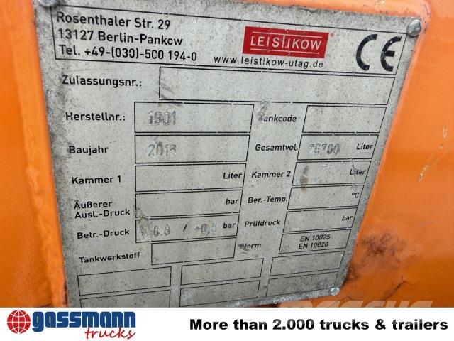 Krone SDR 27, Liftachse, Leistikow Saugauflieger, 2 Overige opleggers