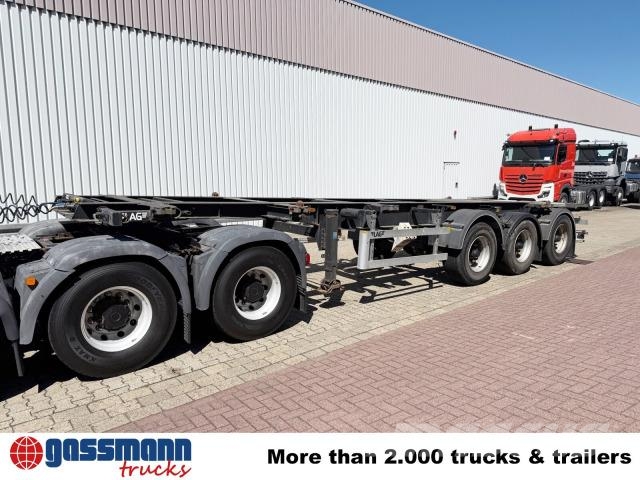 LAG 0-3-39 CD Containerchassis, 20ft und 30ft, ADR Egyéb - félpótkocsik