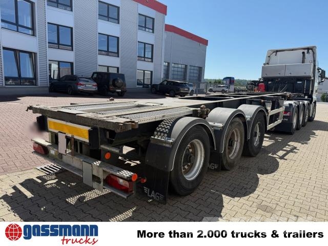 LAG 0-3-39 CD Containerchassis, 20ft und 30ft, ADR Egyéb - félpótkocsik