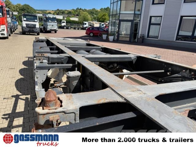 LAG 0-3-39 CD Containerchassis, 20ft und 30ft, ADR Egyéb - félpótkocsik