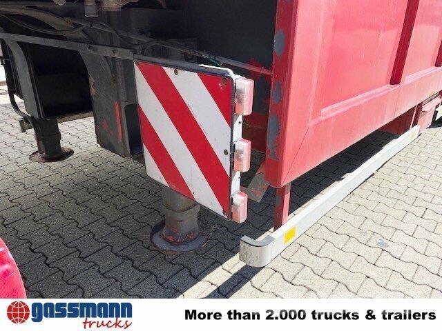 Langendorf SATUE 20/24 mit durchgehender hydr. Rampe Mélybölcsős félpótkocsik