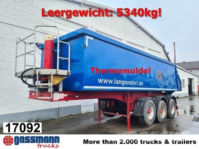 Langendorf SKA 24/31, Thermo Kastenalumulde 25 Semi-trailer med tip