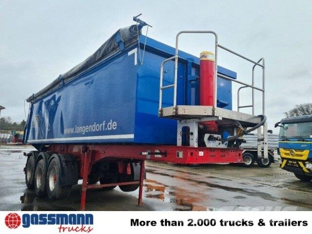 Langendorf SKA 24/31, Thermo Kastenalumulde 25 Semi-trailer med tip