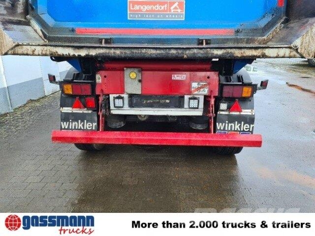 Langendorf SKA 24/31, Thermo Kastenalumulde 25 Semi-trailer med tip