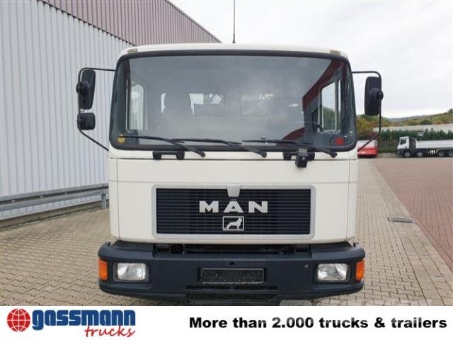 MAN 14.152 F 4x2 BB mit Kran Hiab 060-2 훅 리프트 트럭