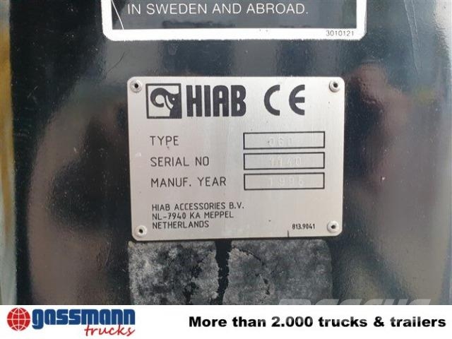 MAN 14.152 F 4x2 BB mit Kran Hiab 060-2 훅 리프트 트럭