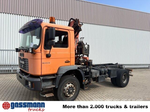 MAN 18.255 MAK 4x4 BB, Kran Atlas AK 85.1 A1 Kuorma-autoalustat