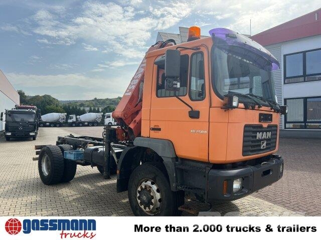 MAN 18.255 MAK 4x4 BB, Kran Atlas AK 85.1 A1 Kuorma-autoalustat