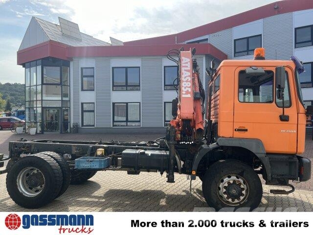 MAN 18.255 MAK 4x4 BB, Kran Atlas AK 85.1 A1 Kuorma-autoalustat