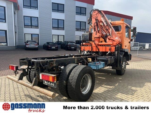 MAN 18.255 MAK 4x4 BB, Kran Atlas AK 85.1 A1 Kuorma-autoalustat