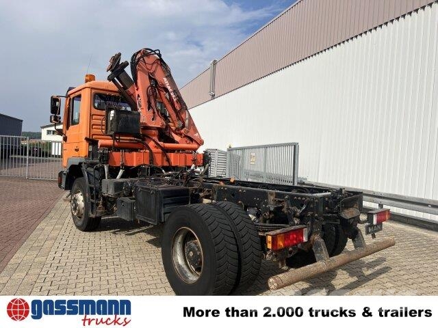 MAN 18.255 MAK 4x4 BB, Kran Atlas AK 85.1 A1 Kuorma-autoalustat