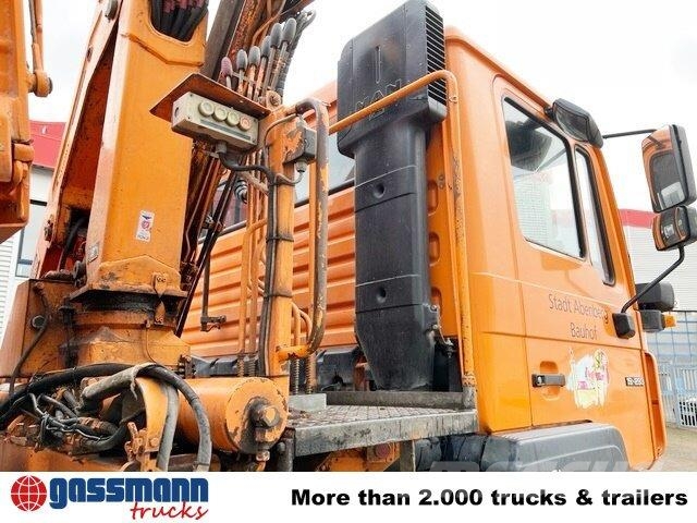 MAN 19.293 4x4 BL, Winterdienstausstattung, Kran Damperli kamyonlar