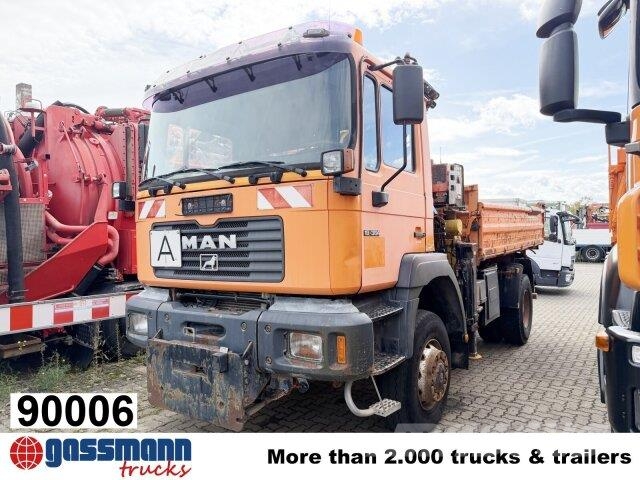 MAN 19.364/414 4x4 BB, Winterdienstausstattung, Kran Pašizgāzējs