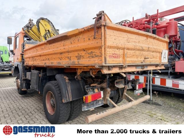 MAN 19.364/414 4x4 BB, Winterdienstausstattung, Kran Pašizgāzējs