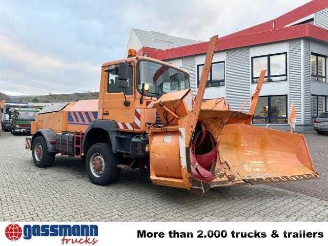 MAN 19.464 4x4 BB, Schneefräse mit Separatmotor Cestni pometači