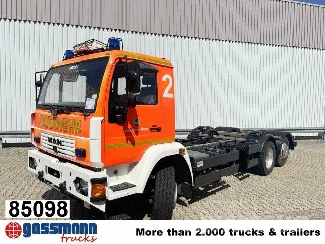 MAN 25/18.284 6x2-4 LL, Retarder, Lenkachse Φορτηγά Σασί