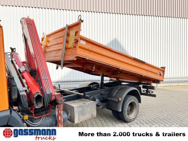 MAN 8.163 4x2 BB mit Kran Fassi F60A.23 Kiper kamioni