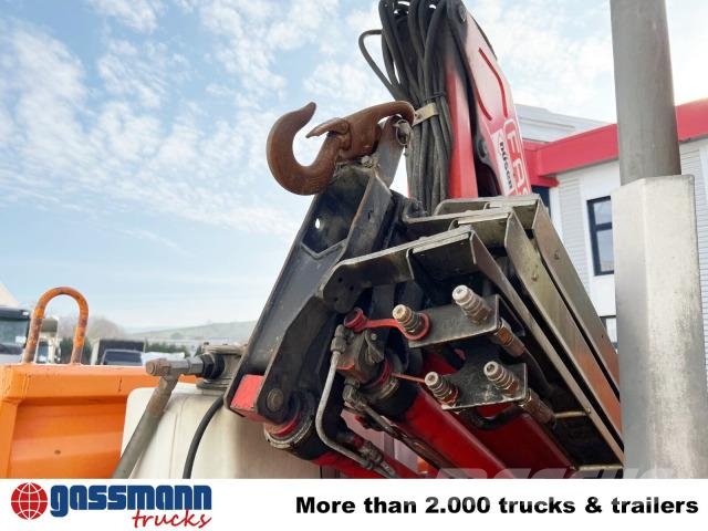 MAN 8.163 4x2 BB mit Kran Fassi F60A.23 Kiper kamioni