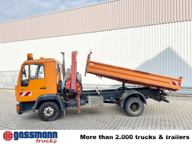 MAN 8.163 4x2 BB mit Kran Fassi F60A.23 Kiper kamioni