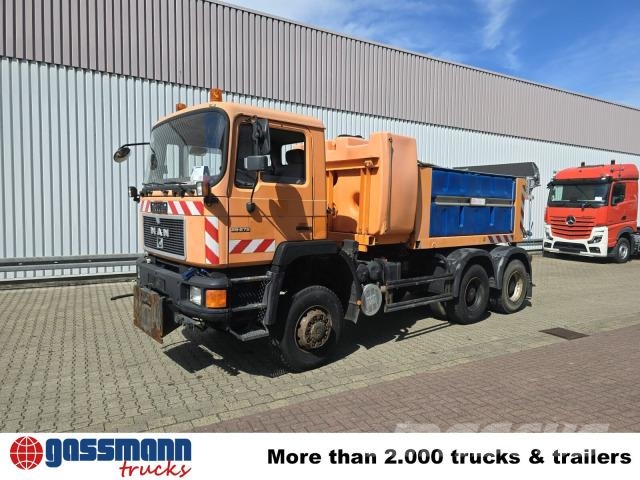 MAN F10 26.272 6x6, F90 Φορτηγά Σασί
