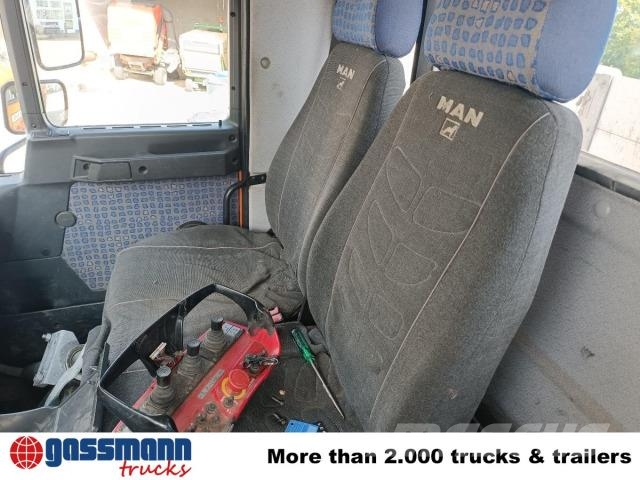MAN LE 10.220 4x4 BB, Kran Palfinger PKG 7001, Tippbil