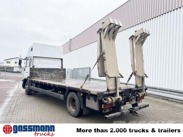 MAN LE 14.280 4x2 BL, Maschinentransporter, 2x AHK Lava-kuorma-autot