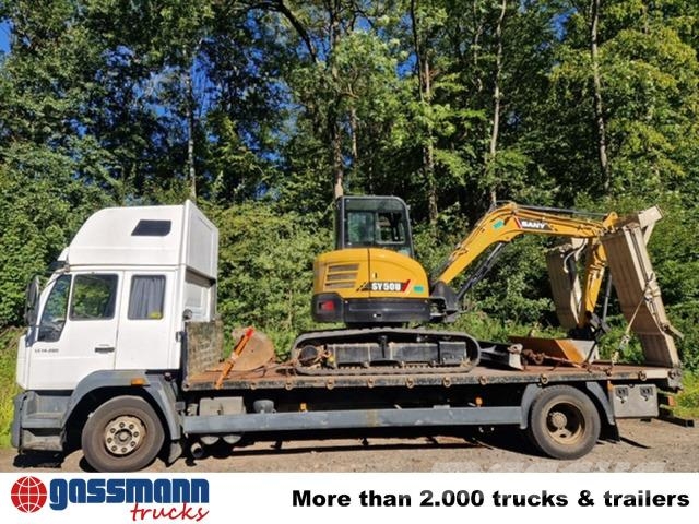 MAN LE 14.280 4x2 BL, Maschinentransporter, 2x AHK Lava-kuorma-autot
