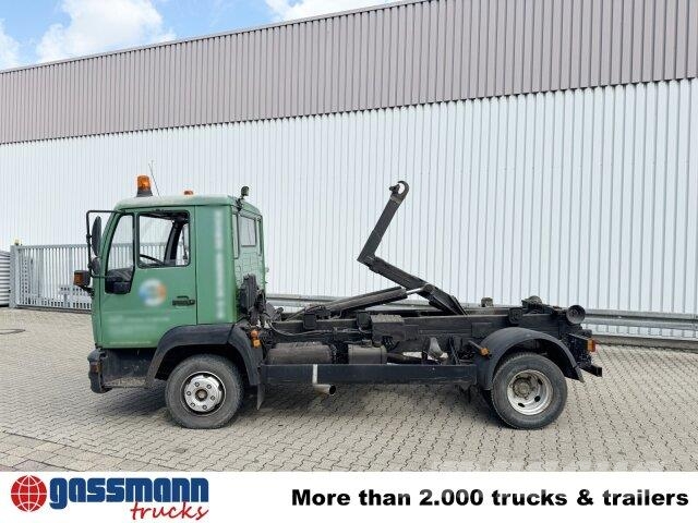 MAN LE 8.150 4x2 BB, City-Abroller, 훅 리프트 트럭