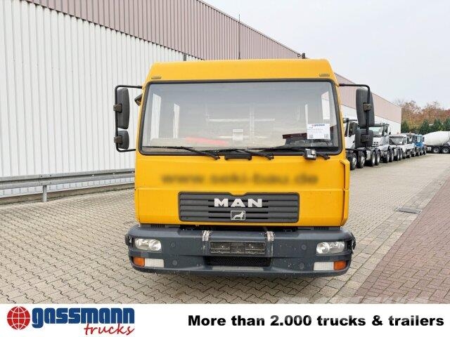 MAN LE 8.180 4X2 BB Doka, 2x AHK 덤프 트럭