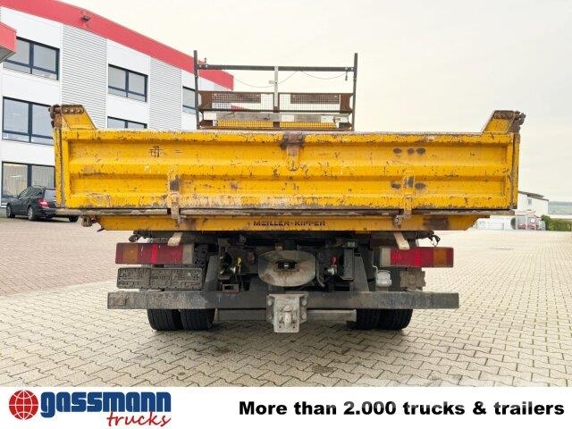 MAN LE 8.180 4X2 BB Doka, 2x AHK 덤프 트럭
