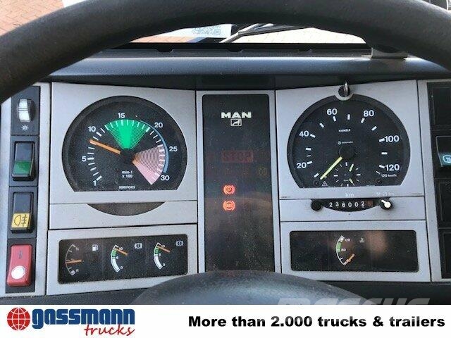 MAN LE 8.185 LC Doka 4x2 BB, 2x AHK Camiones plataforma
